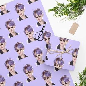 WWH JIN BTS Kpop BTSArmy Wrapping Paper