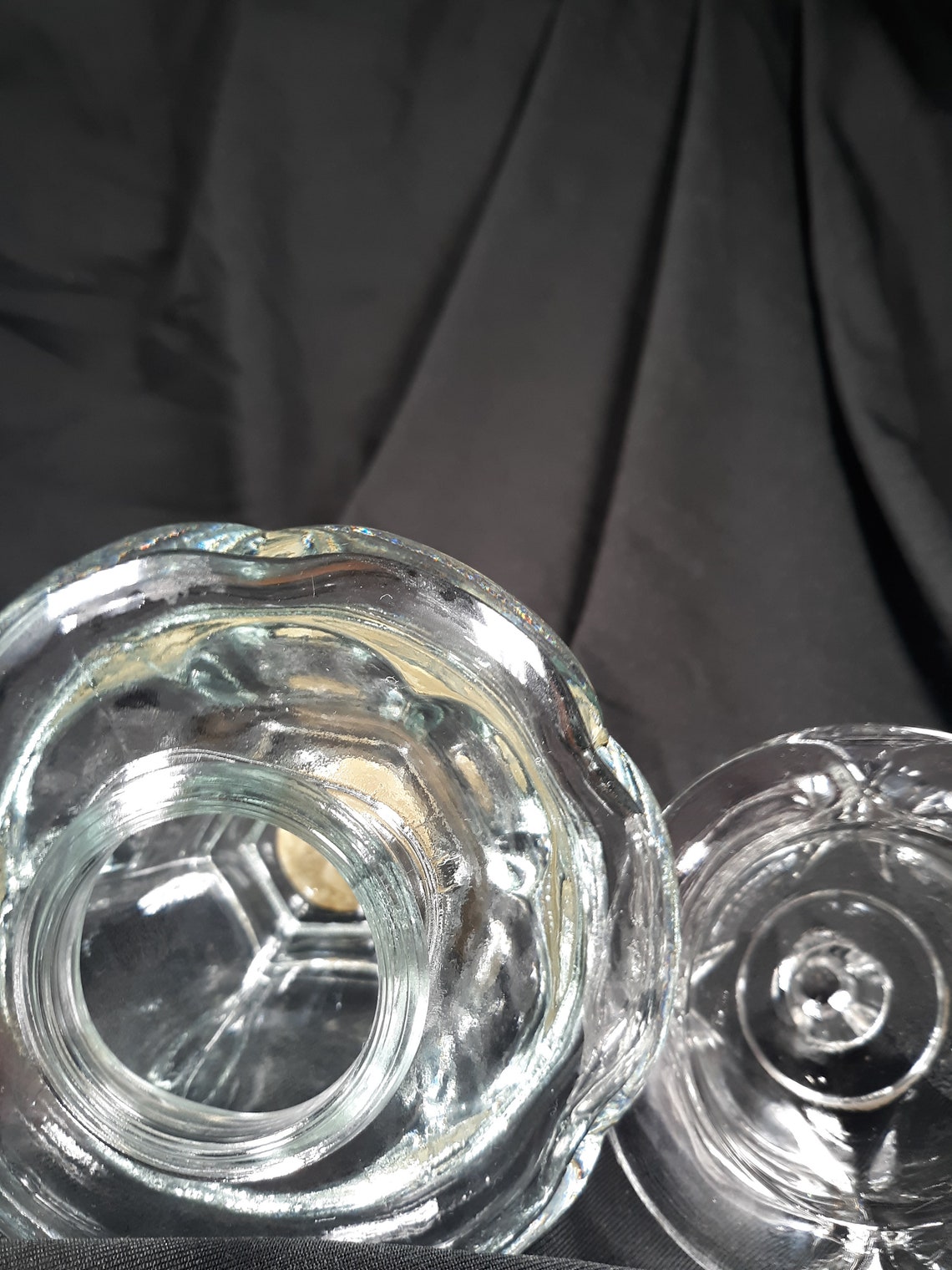 Avon Imperial Garden Covered Dish, Vanity Jar, Trinket Dish, 1970's Etsy