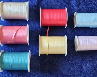 Double Faced Satin Ribbon from Italy.