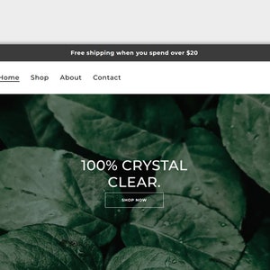 Calm Shopify 2.0 Theme – Minimal Shopify Template for Men & Women | Clean, Mobile-Friendly Design