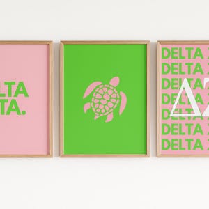 Delta Zeta Sorority - Digital Download Wall Art
