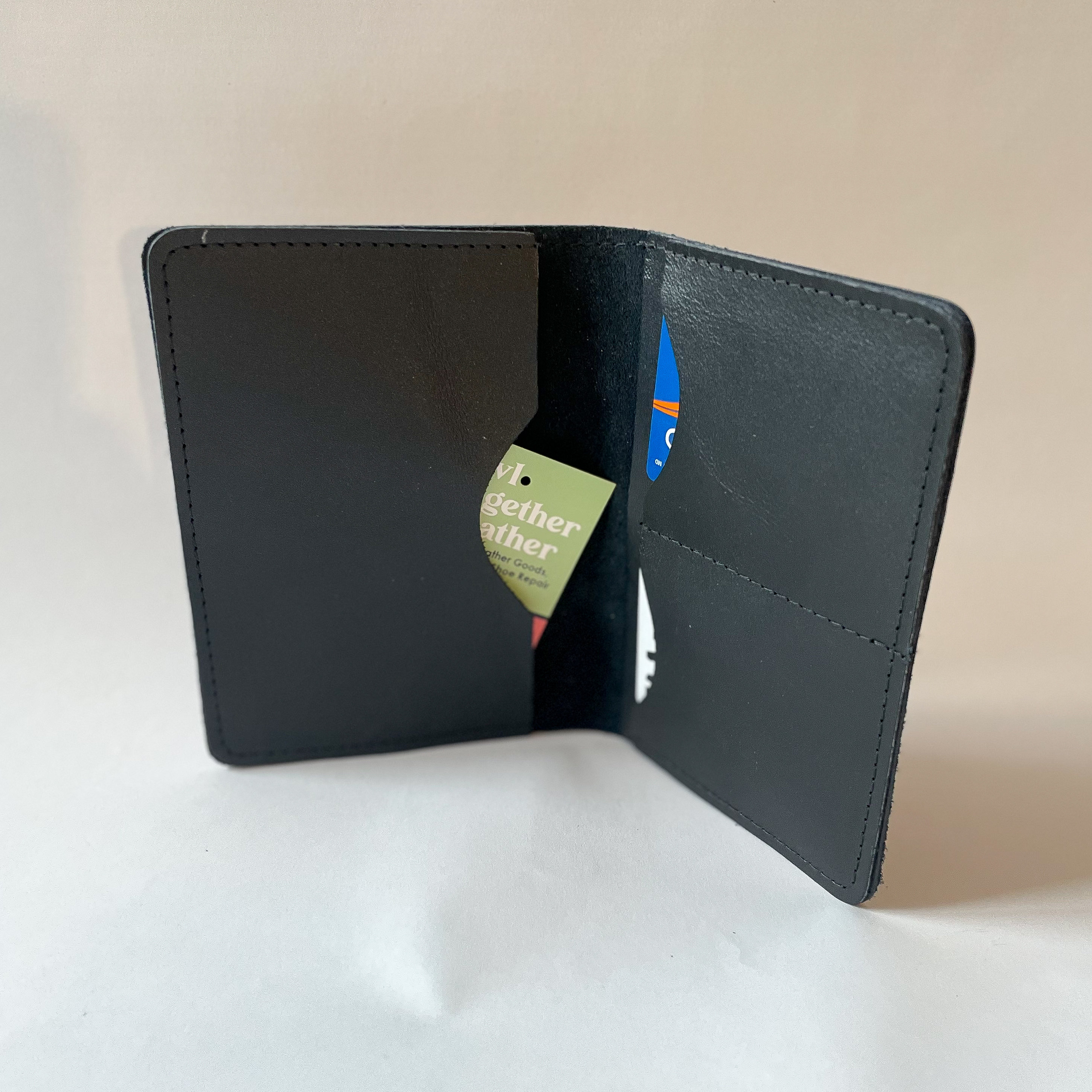 Agatha Leather Passport Wallet - Etsy