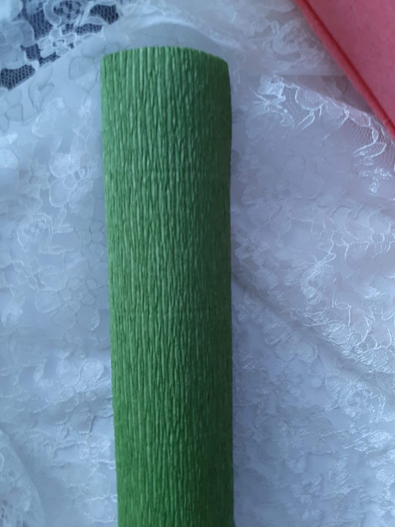 German Heavy Crepe Paper Craft Paper 19.5 X 98.5 Etsy