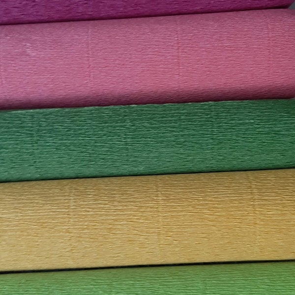 German Heavy Crepe Paper - Craft paper - 19.5 x 98.5"