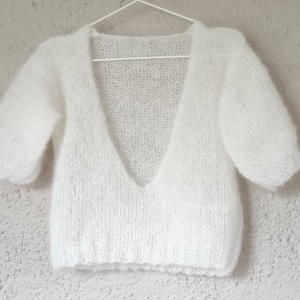 Bruidstrui, bruidstrui, bruiloft, bruid, handgebreid, trui, mohair, handgemaakt, bruids,