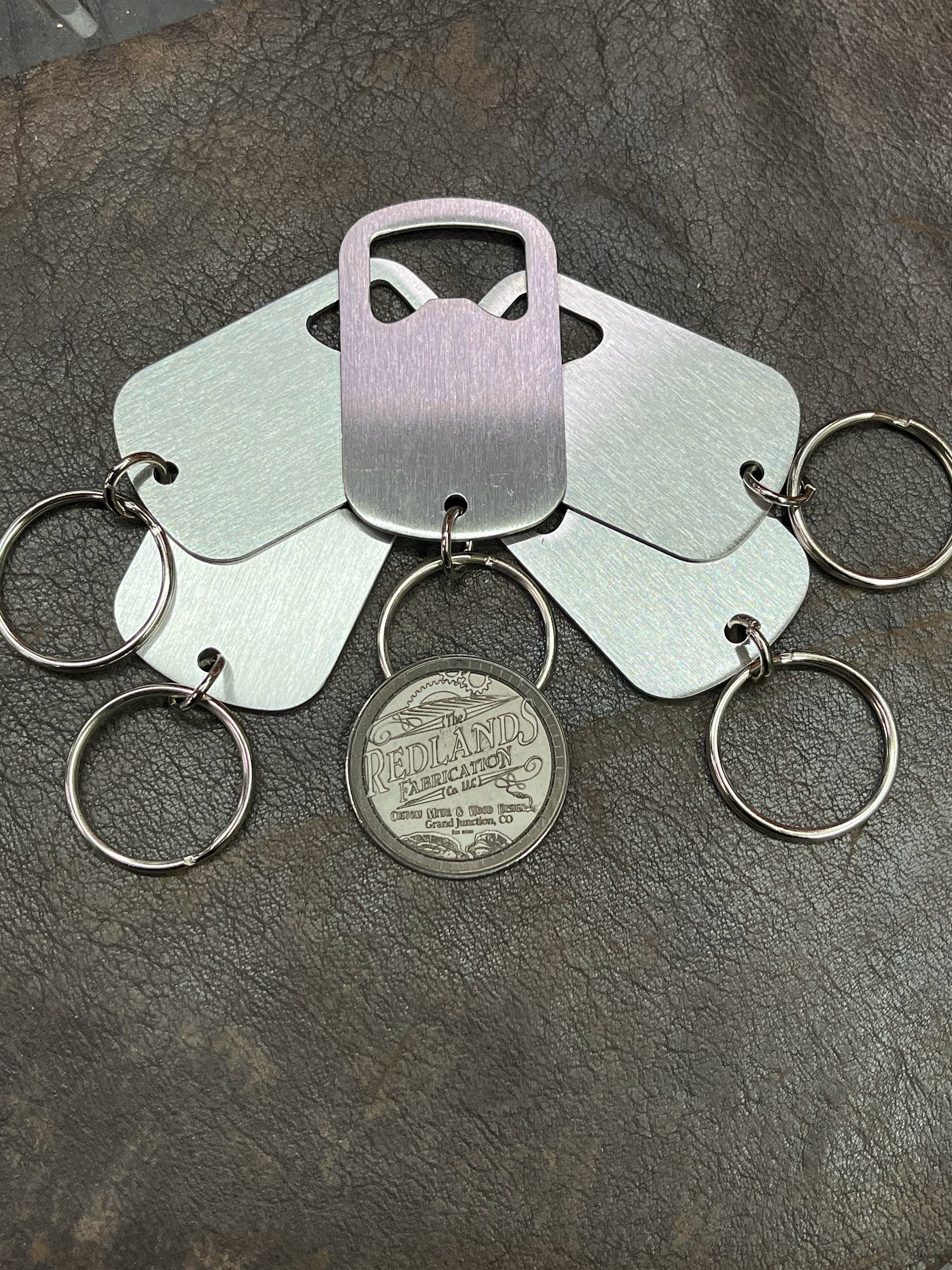 Bulkstainless Steel Keychain Bottle Opener Blanks for Laser Engraving