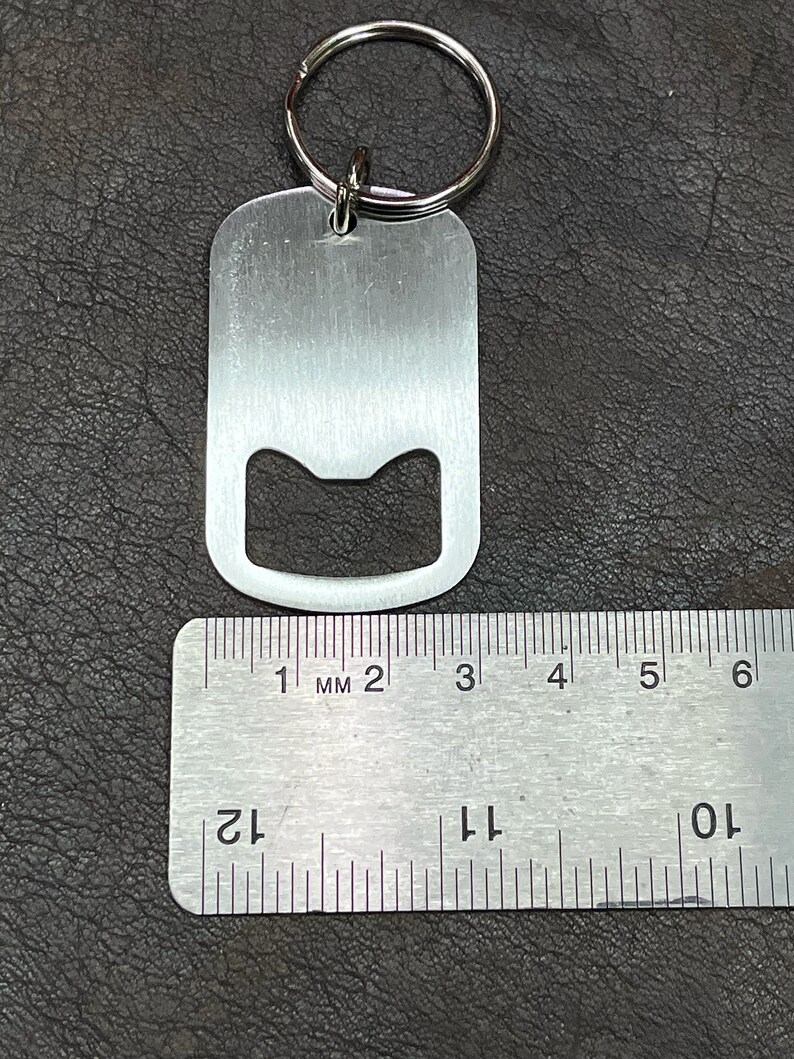 Bulkstainless Steel Keychain Bottle Opener Blanks for Laser Engraving