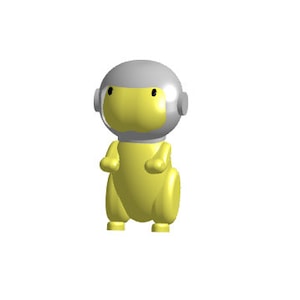 astronaut dino •3D print file•