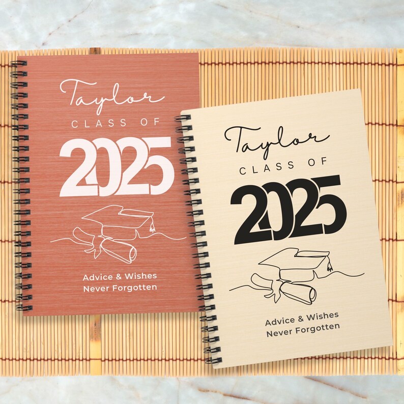 Note Book For Graduation Graduation Guest Book, Spiral Notebook, Guest Book, Small Notebook ...