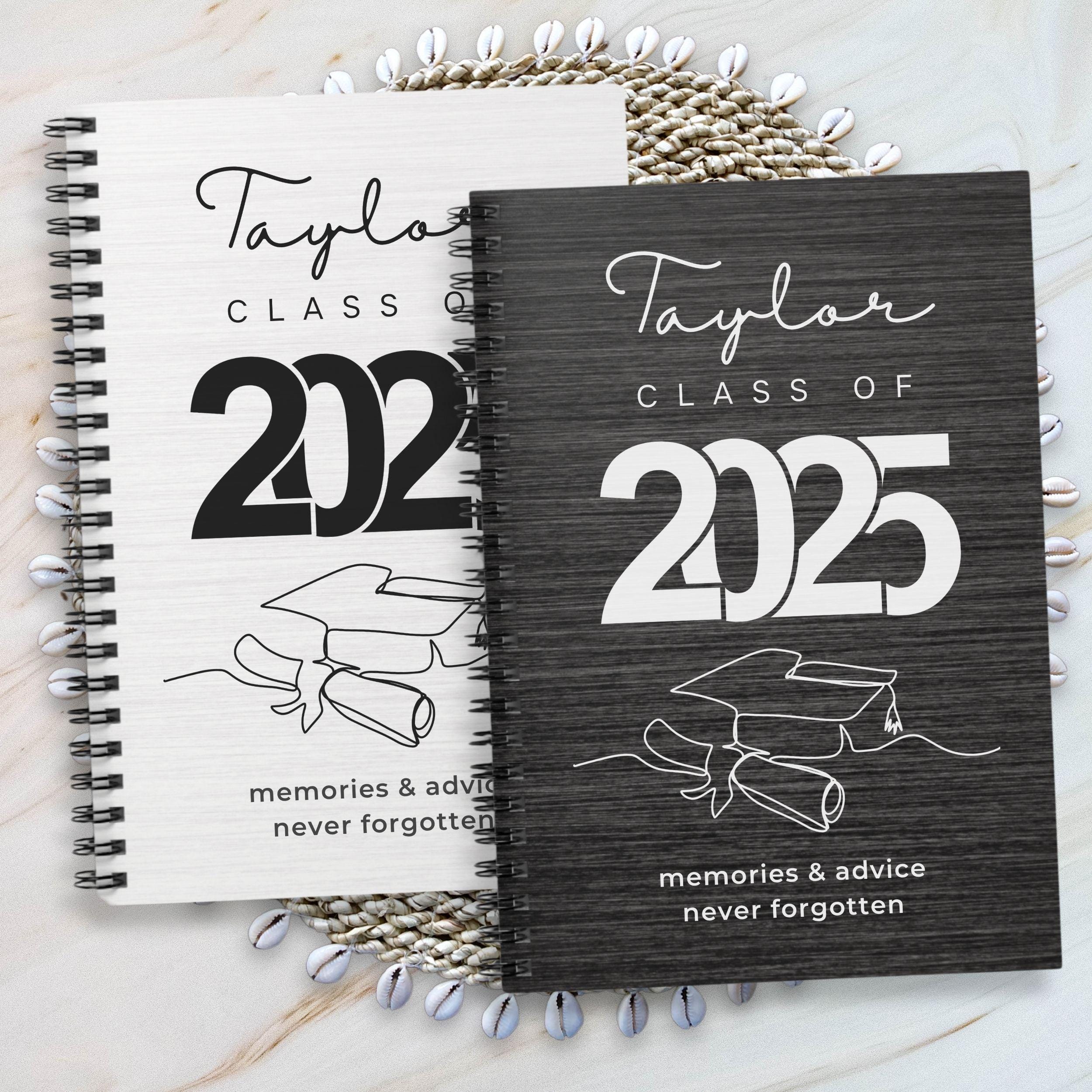 Note Book For Graduation Graduation Guest Book, Spiral Notebook, Guest Book, Small Notebook ...