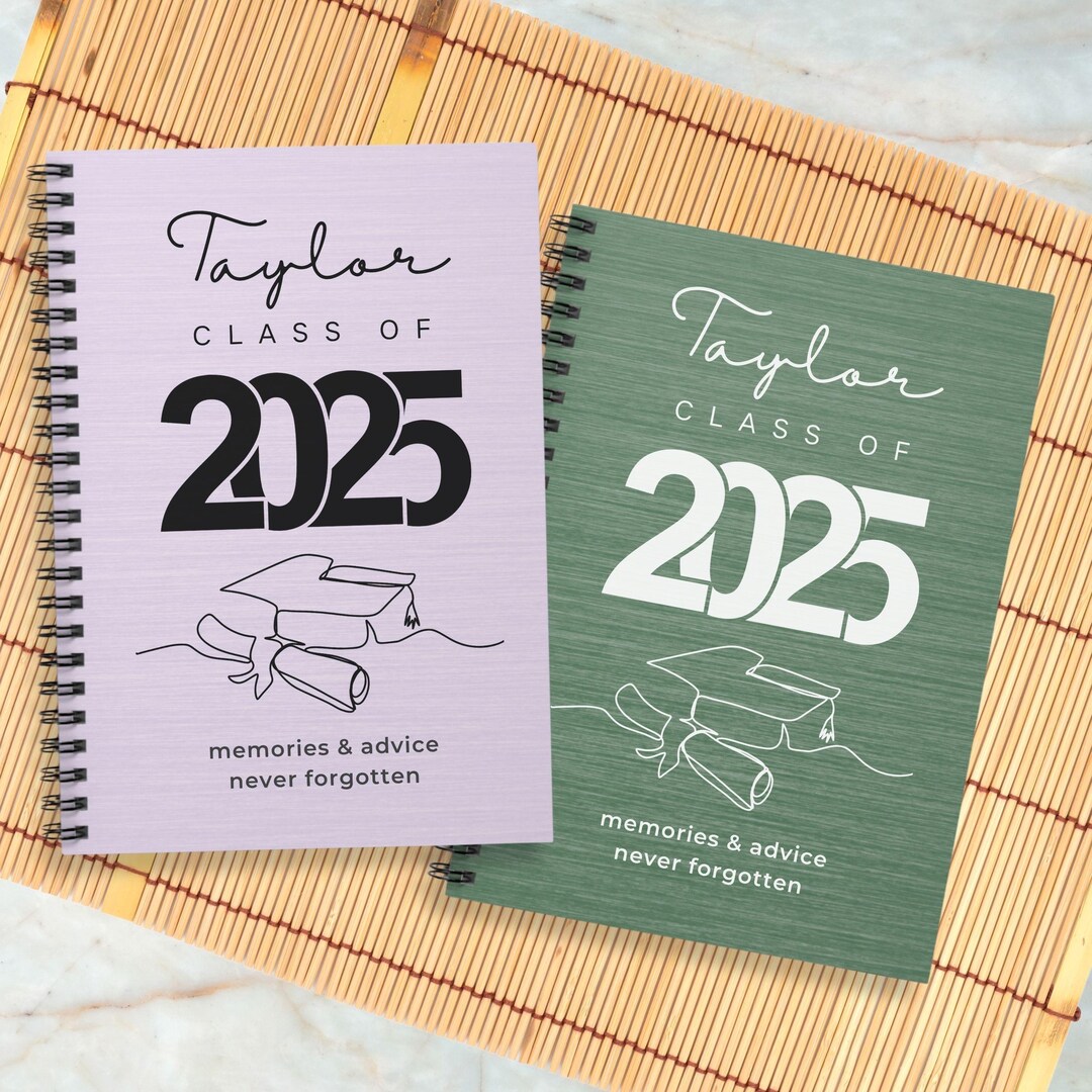 Graduation Guest Book, Spiral Notebook, Guest Book, Small Notebook ...