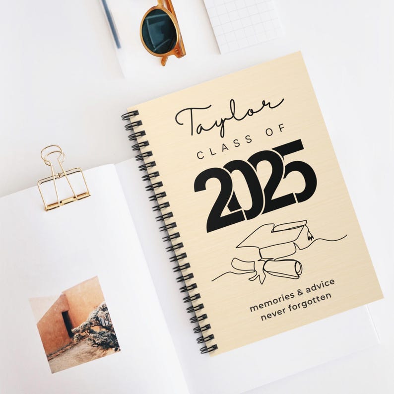 Note Book For Graduation Graduation Guest Book, Spiral Notebook, Guest Book, Small Notebook ...