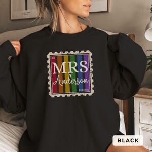 Custom Name Lesbian Wedding Sweatshirt| Lesbian Couples Gift| Custom Lesbian Wedding Gift| Lesbian Anniversary| LGBTQ Newlywed| Two Brides