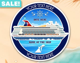 Personalized Carnival Cruise Door Magnets, Cruise Door Decorations, Disney Door Magnet, Disney Cruise Magnets, Carnival Cruise Line