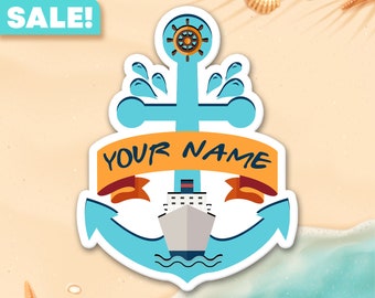 Personalized Cruise Door Magnets, Cruise Door Decorations, Royal Caribbean Door Magnet, Disney Cruise Magnets. Cruise SVG, Disney Cruise SVG