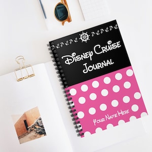Personalized  Cruise Notebook, Cruise Journal, Personal Journal, Cruise Squad, Journal, Cruise Gifts, Cruise SVG, Disney Cruise Journal