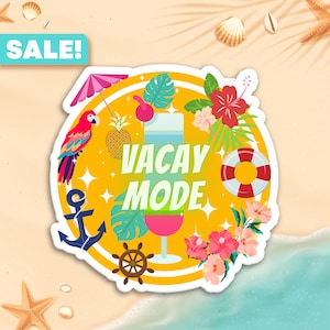 Vacay Mode Cruise Door Magnets, Cruise Door Decorations, Royal Caribbean Door Magnet, Disney Cruise Magnets. Cruise SVG, Disney Cruise SVG