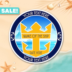 Personalized  Royal Caribbean Cruise Door Magnets, Cruise Door Decorations, Disney Door Magnet, Disney Cruise Magnets, Disney Cruise Line