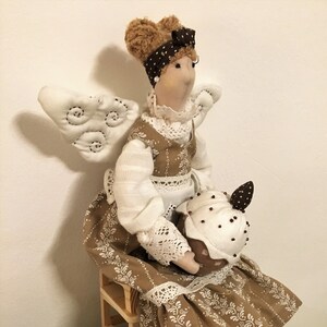 Baking Fairy Berta, Collectible Doll. By OrtnersDolls