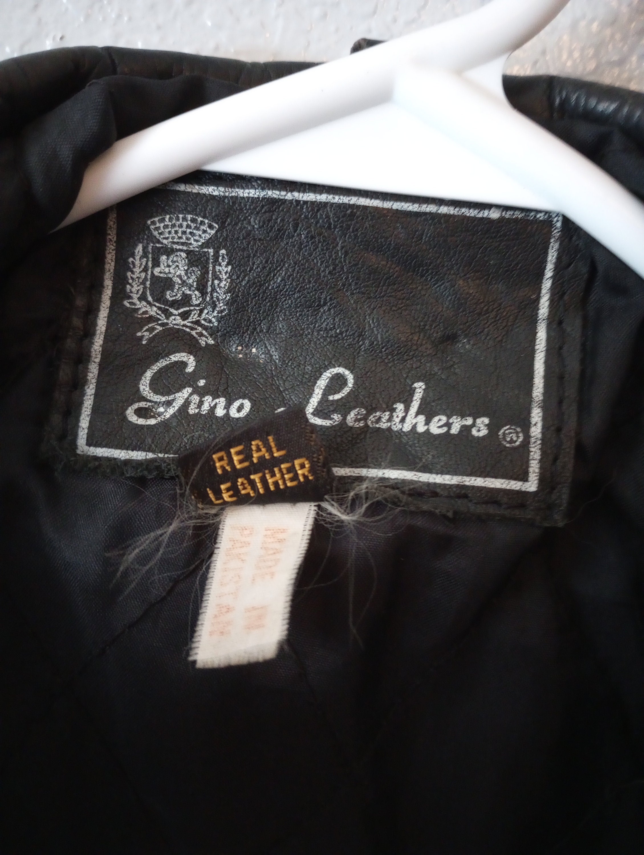 Handpainted Sisters of Mercy Logo Perfecto Jacket Gino Leathers Biker ...