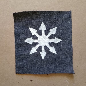 The Symbol of Chaos Embroidered Patch - Etsy