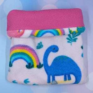 Reversible Small Pet Snuggle Sack, Snuggle Sack for Hamsters, Hedgehogs, Guinea Pigs, Sugar Gliders, Chinchillas, and Other Small Pets