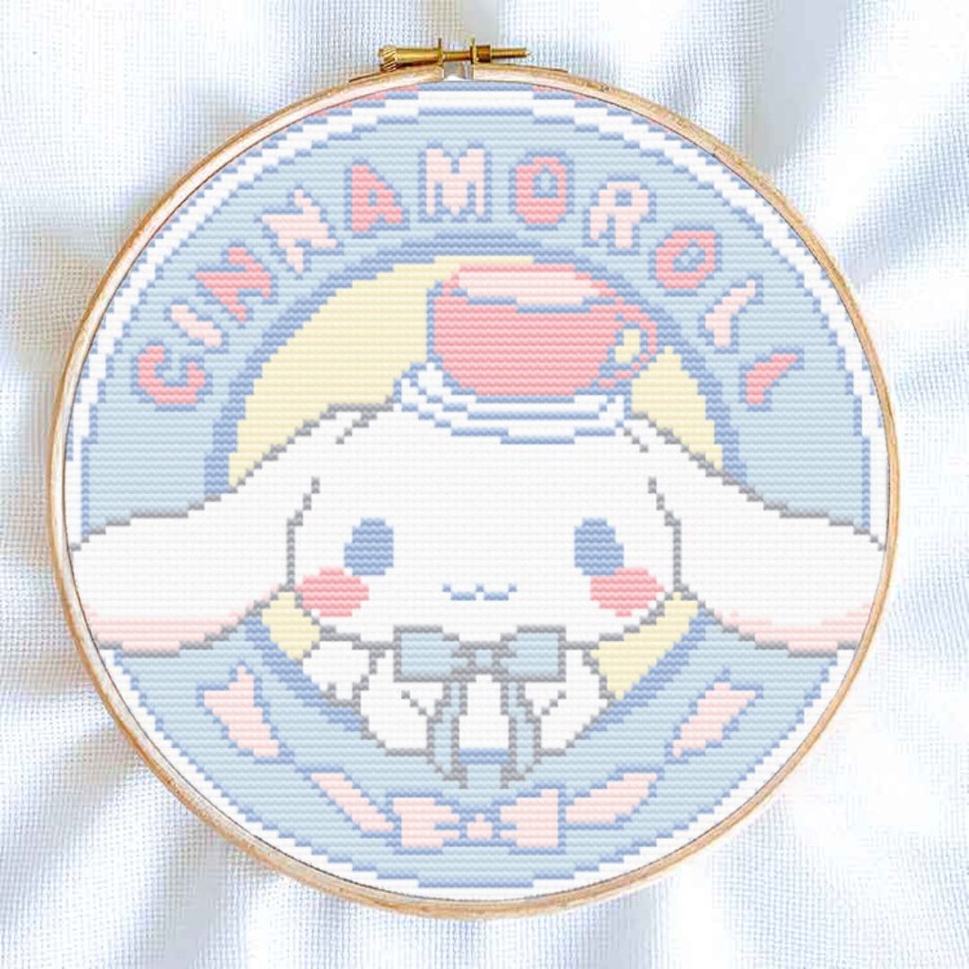 Sweet Counted Cross Stitch PDF Kawaii Japanese DMC Etsy
