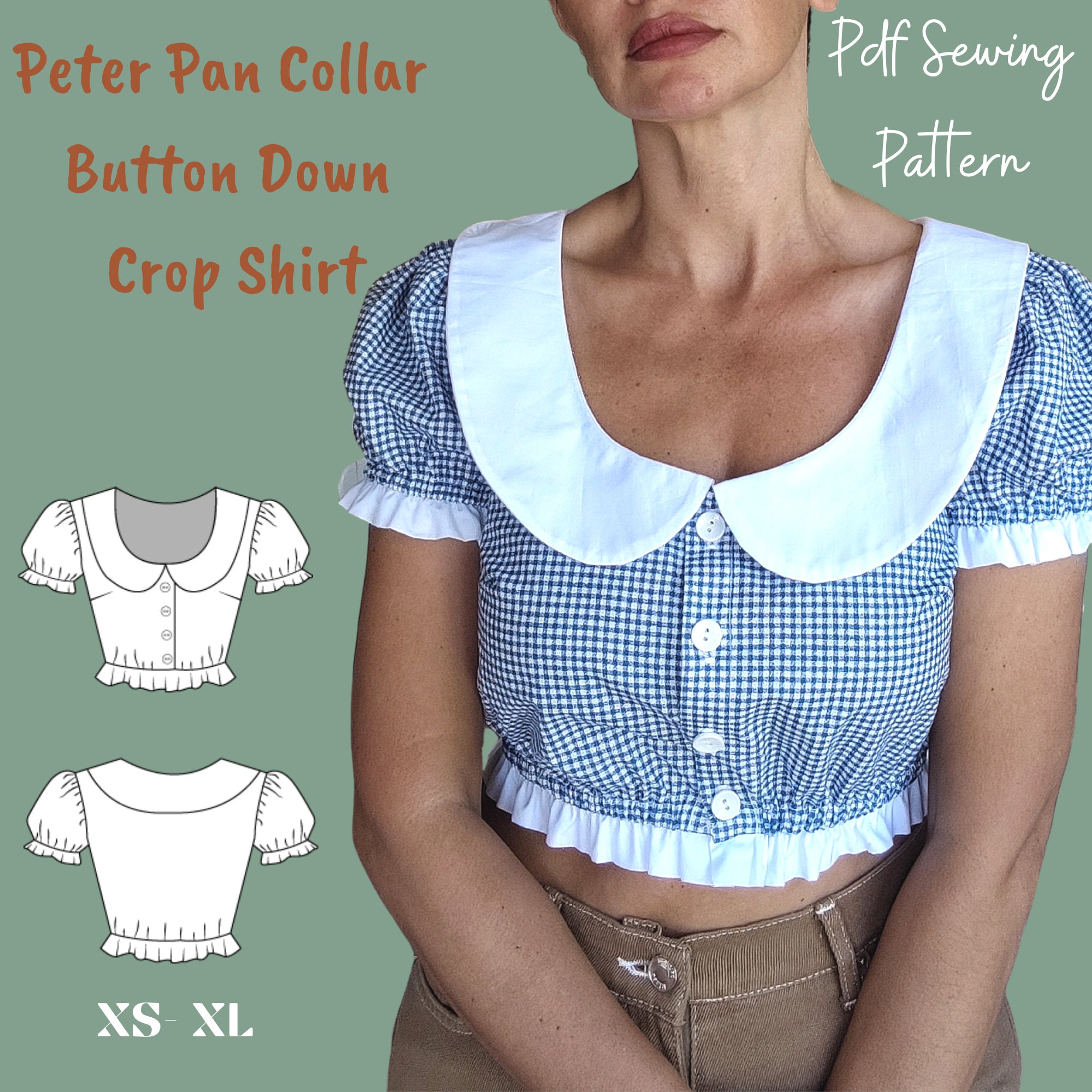 Peter pan cheap crop top