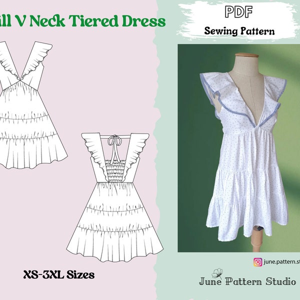 Babydoll Dress Pattern - Etsy