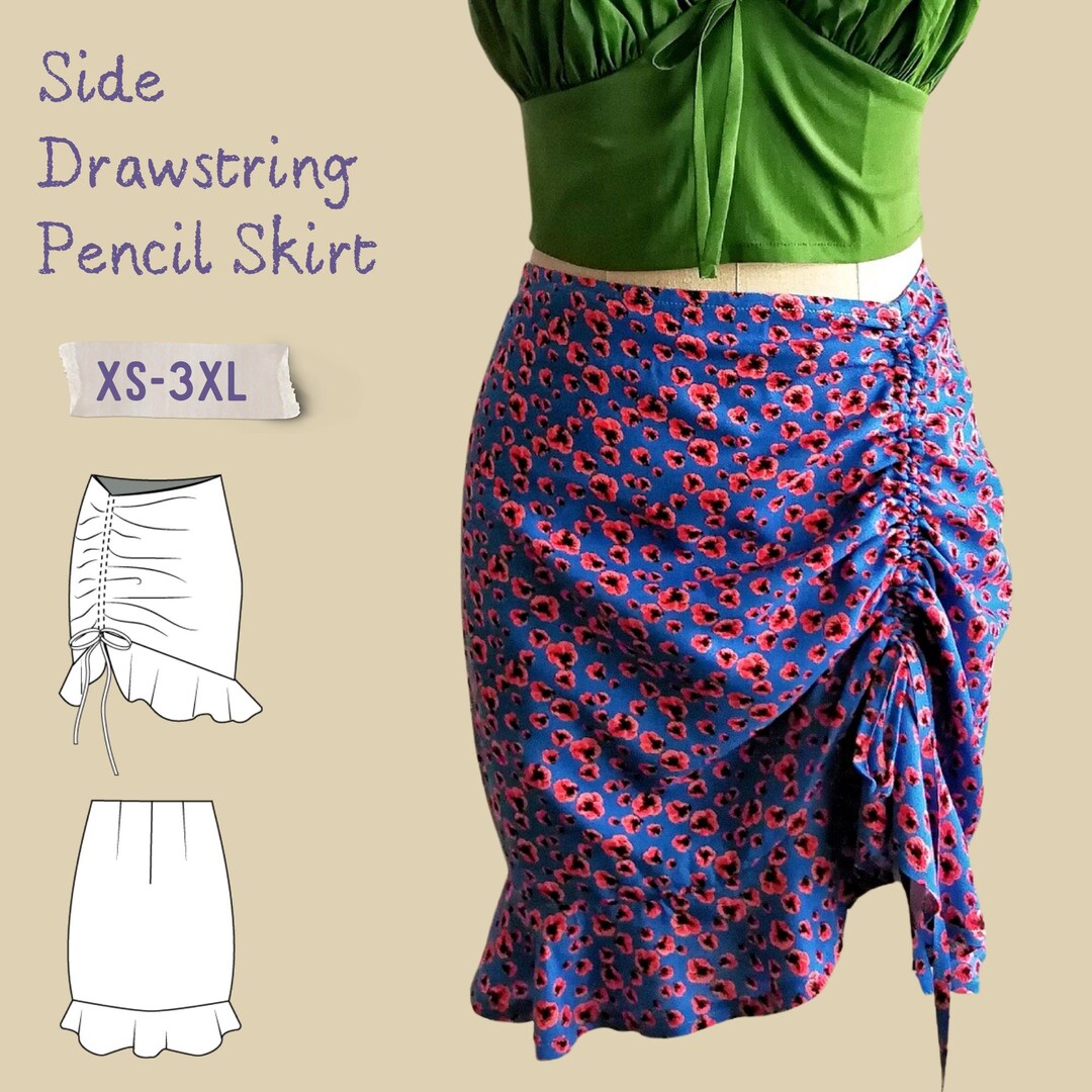 Drawstring skirt quilt pattern deals