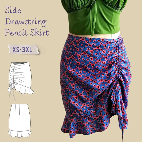 Drawstring skirt tutorial 2025