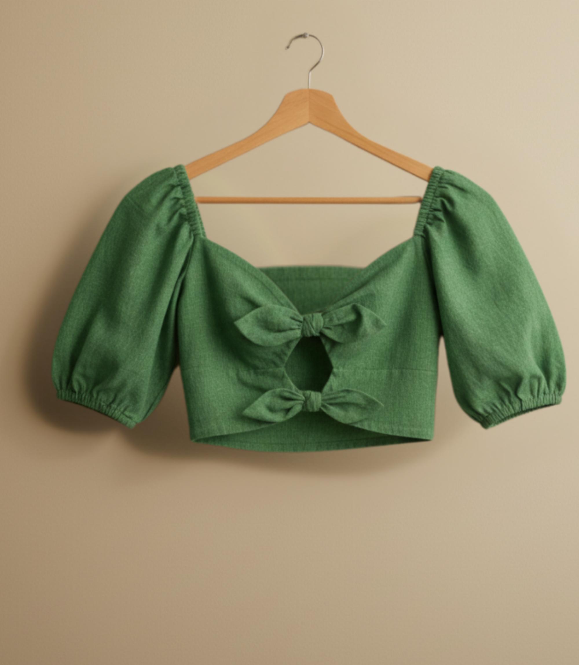 Double Bow Tie Front Summer Top PDF Sewing Pattern- Easy Sewing Pattern ...