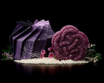 Purple Shampoo Bar - Neutralizes Brassy Tones - Featuring Longsheng Rice
