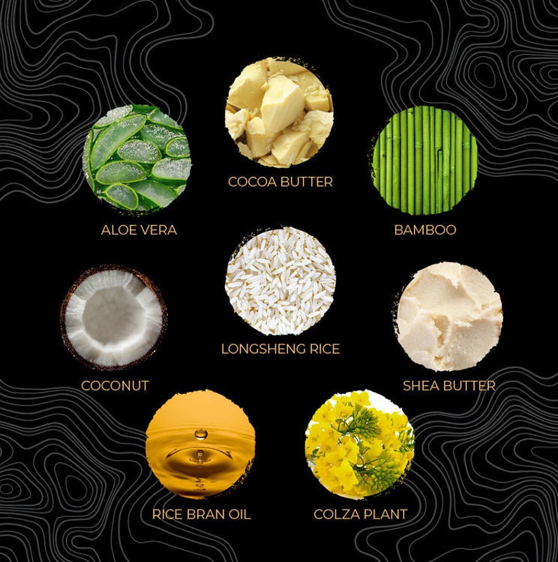 Shampoo Bar by VIORI Sweetmusk Scent Longsheng Rice Etsy