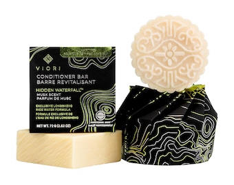 Solid Shampoo & Conditioner Bar Set | All-Natural Rice Water Infused | Viori Beauty