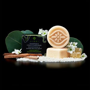 Travel-Size Shampoo + Conditioner Mini Bars