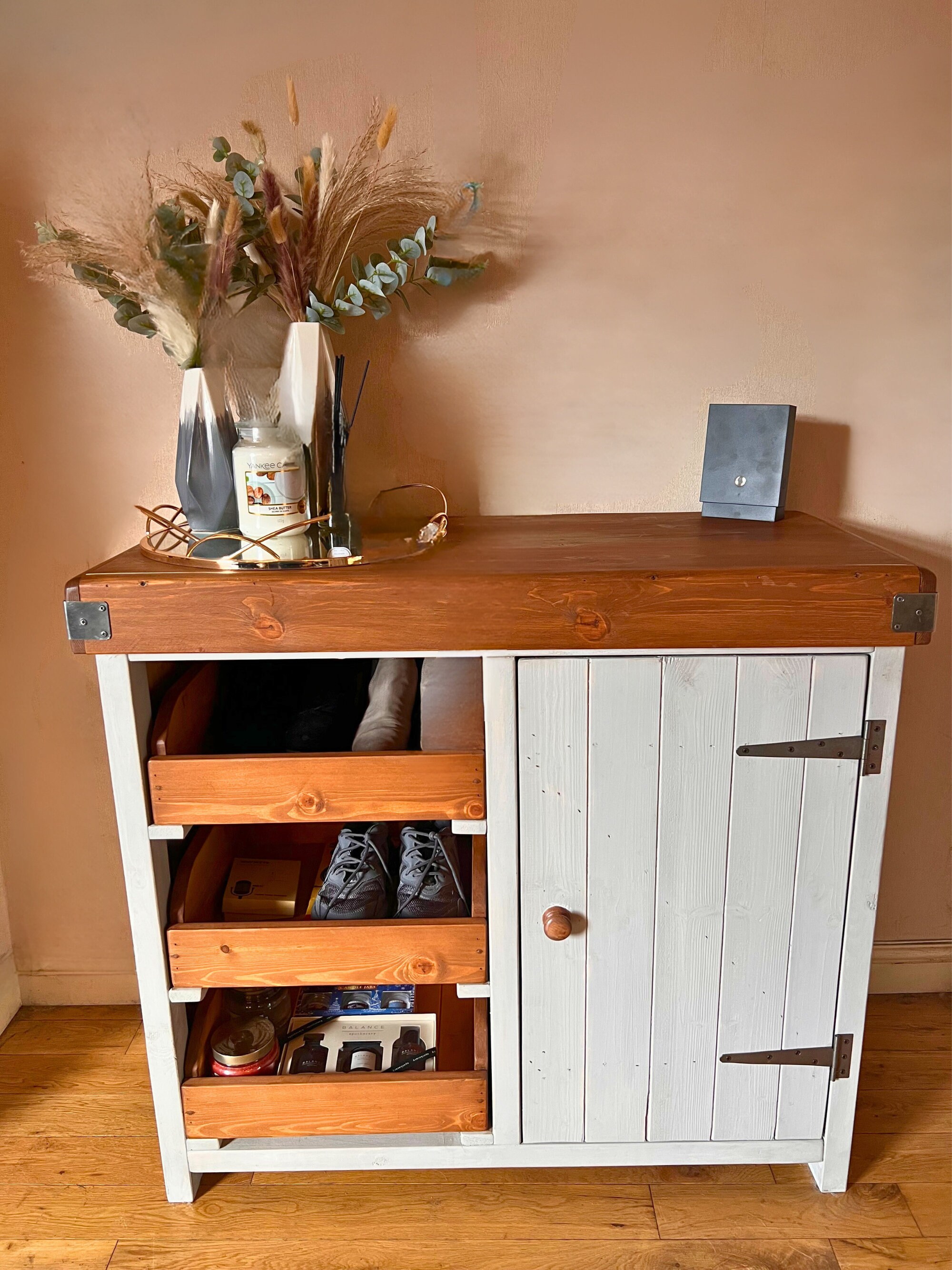 Butcher block sideboard discount