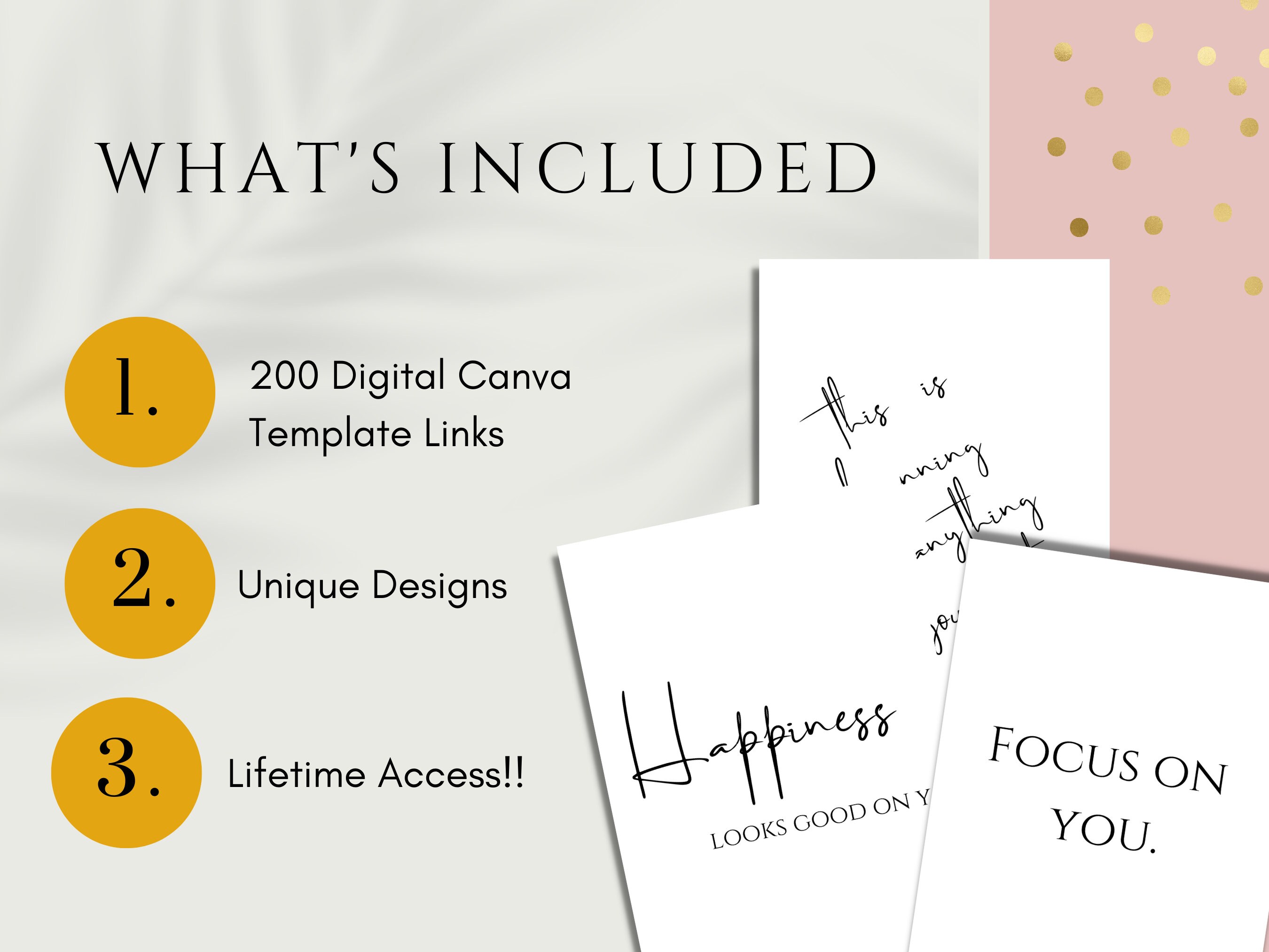 200 Instagram Inspirational Quotes Bundle Canva Quote Templates