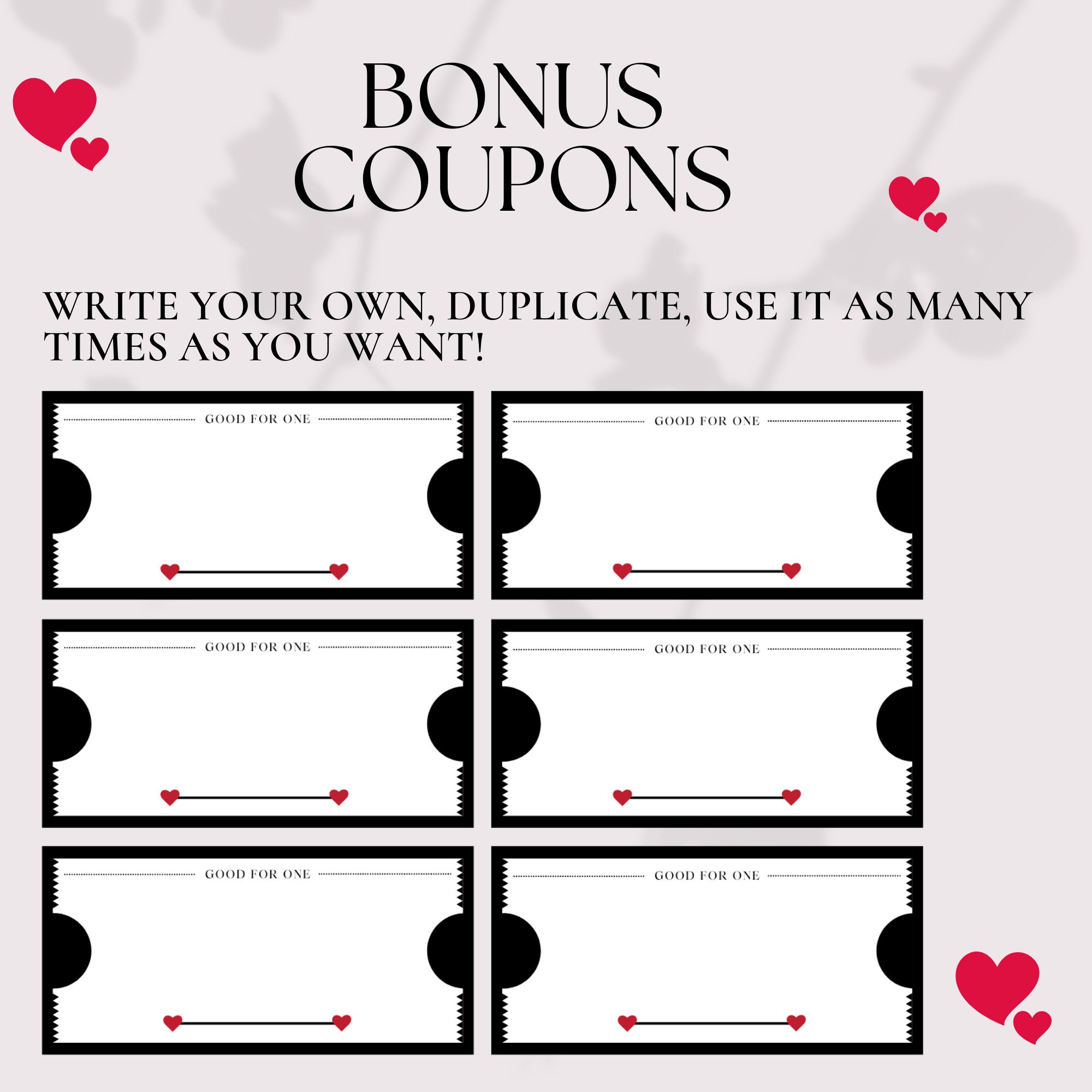 His Secret Desire: Naughty Love Coupons Guaranteed To Drive Him Wild - 76byeic