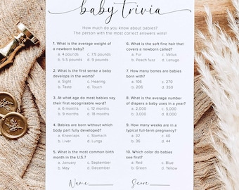 Gioco a quiz per baby shower, giochi per baby shower, quiz per baby shower, gioco a quiz per bambini, gioco per bambini stampabile, download digitale, M15
