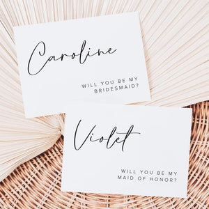 Bridesmaid Proposal Card Template, Will You Be My Bridesmaid Card Bridesmaid Proposal Card Printable Bridesmaid Card Maid Of Honor Card, M13
