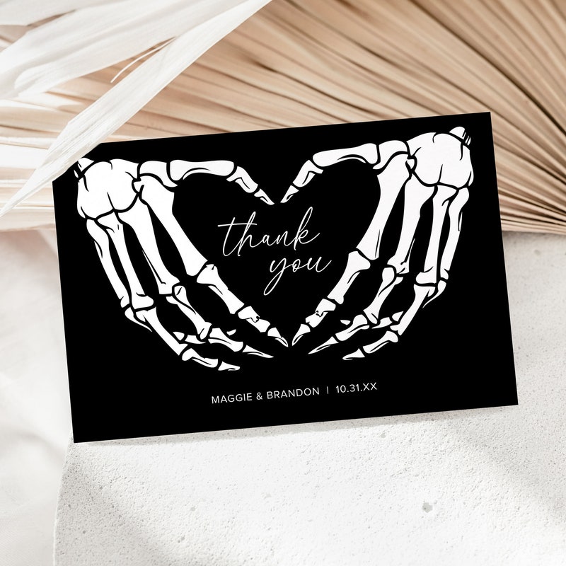 Spooky Thank You - Etsy
