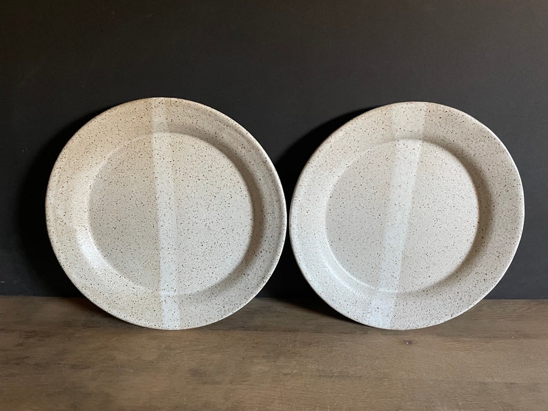 Minimalist Dinnerware Set Dinner Plate Side Plate Handmade image 5