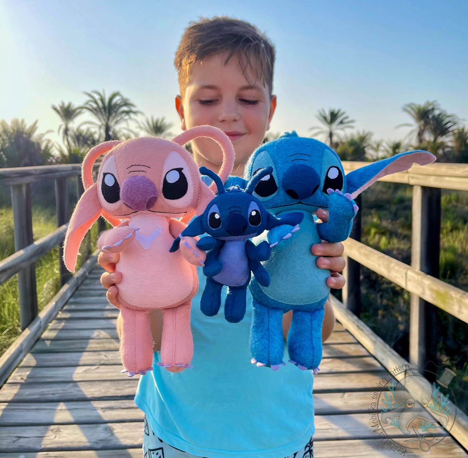 Stitch's Family Sewing Pattern: Alien Plush Toy Tutorial (PDF Pattern ...