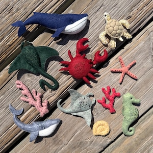Ocean Baby Mobile Pattern Bundle – Felt Sea Animals PDF Sewing Tutorial (11 Designs)