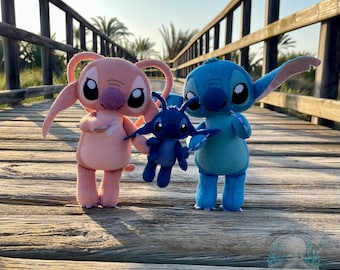 スティッチギャングフェルト縫製パターンPDF | 4インチぬいぐるみ