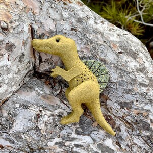 Spinosaurus Dinosaur PDF Sewing Pattern