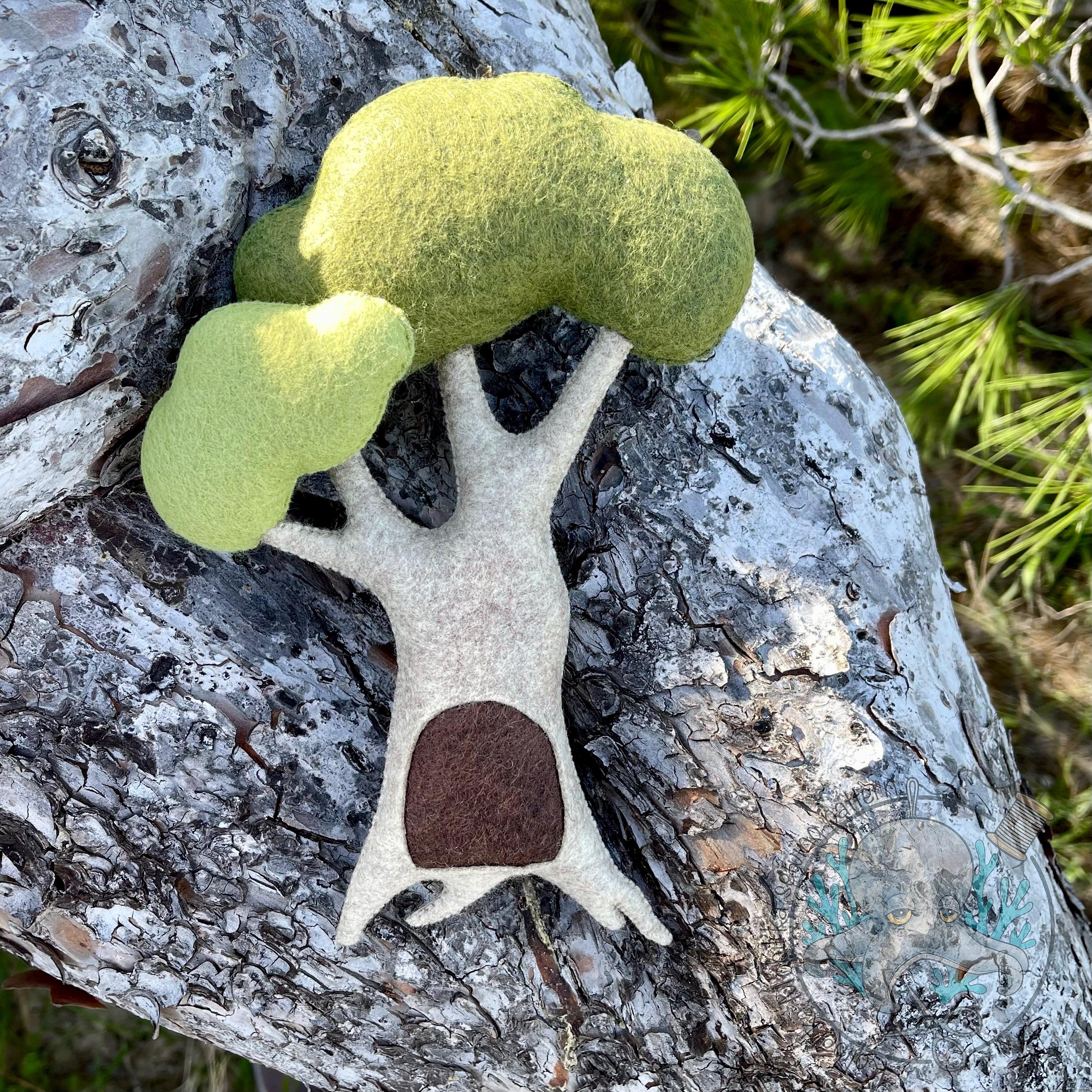 Felt Tree Sewing Pattern, DIY Woodland Project (PDF Pattern) - Etsy