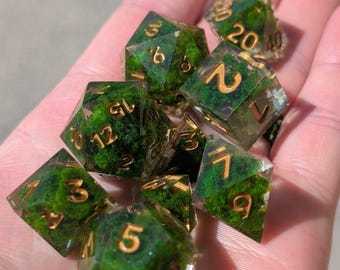 Druid’s Pact - 7pc Inspired Dice Set