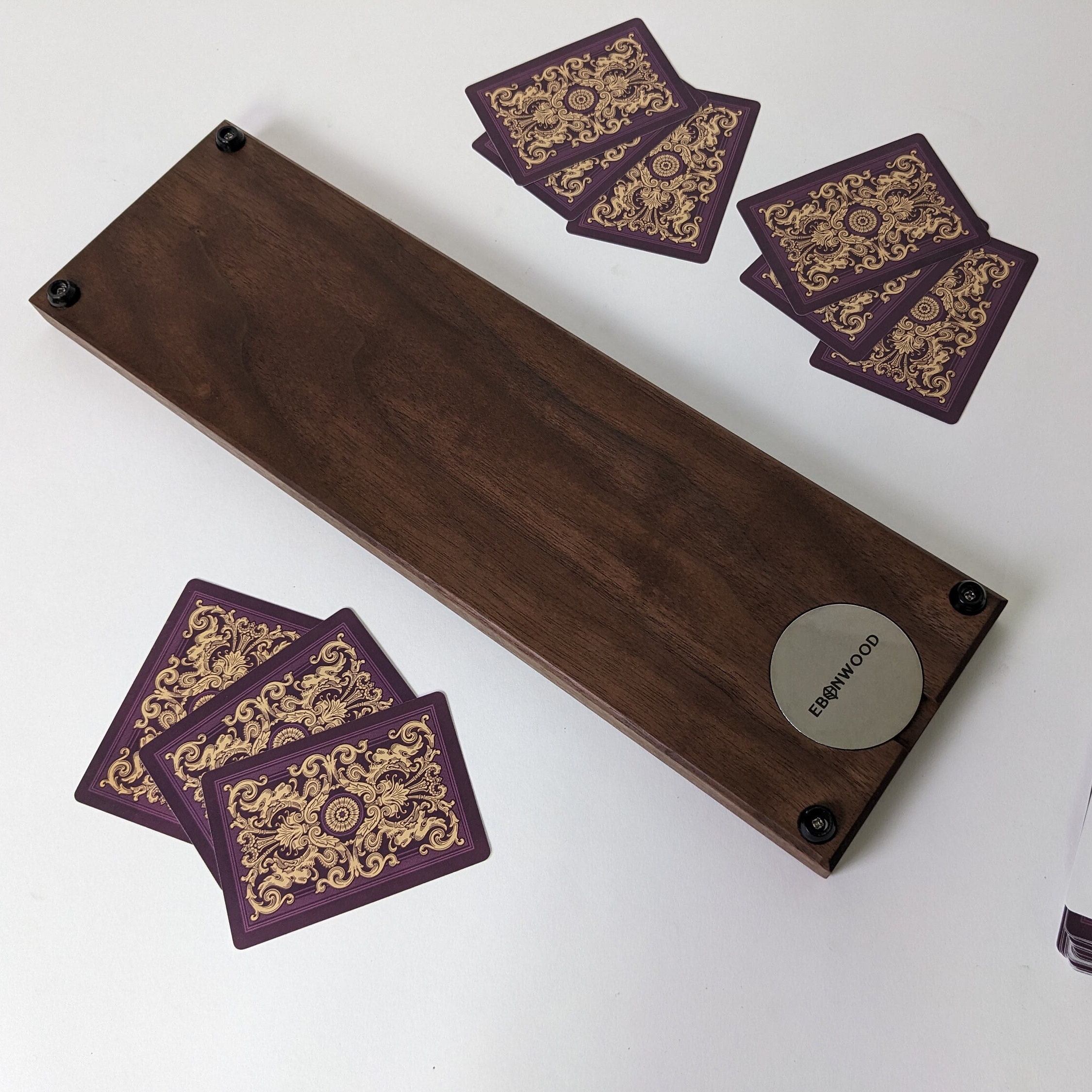 Premium Cribbage Board Emerald Resin Inlay Cribbage Board | Includes 9 ...